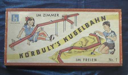 Kasten Korbuly-Kugelbahn