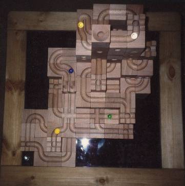 Gesamtansicht einer cuboro-Bahn